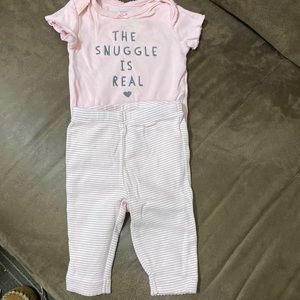 Carters matching set size 3M
